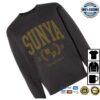 Cave & Canary Goods Merch Shop Sunya Collegiate Faded Black Crewneck