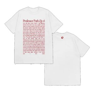 Charlie Puth Store Merch Professor Puth Text T-Shirt