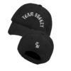 Chris Brown Merch Store Team Breezy Blackletter Distressed Dad Hat