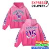 Chris Brown Merch Store Team Breezy International Blackletter Sun Fade Hoodies