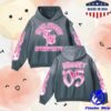 Chris Brown Merch Store Team Breezy International Blackletter Sun Fade Hoodie