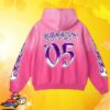 Chris Brown Merch Store Team Breezy International Blackletter Sun Fade Hoodies