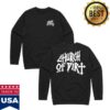 kenny Church Of Dirt Merch Store Renovated Black Premium Crew