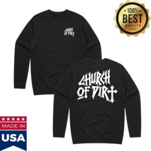 kenny Church Of Dirt Merch Store Renovated Black Premium Crew