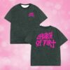 kenny Church Of Dirt Merch Store Renovated Pink Vintage Black Leopard T Shirt