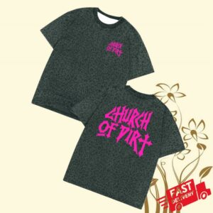 kenny Church Of Dirt Merch Store Renovated Pink Vintage Black Leopard T Shirtv