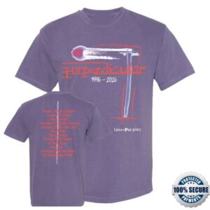 Deep Purple Store Merch Shop Purpendicular T-Shirt