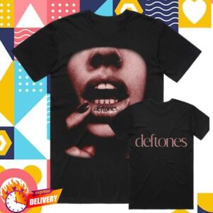 Deftones Uk Merch Shop Store Black Lip Tatt T-Shirt