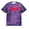Fit For A King Merch Store Death Metal Crystal Purple Dye T-Shirt