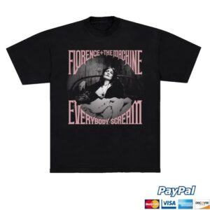 kenny Florence And The Machine Merch Store Everybody Scream Album T Shirt