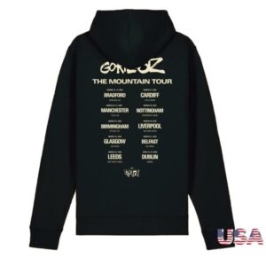 kenny Gorillaz Merch Store The Mountain Tour Hoodiev