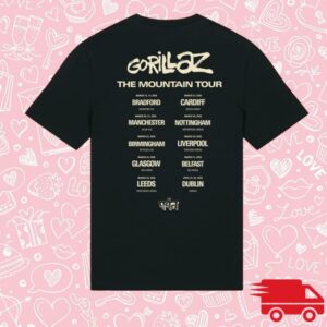 kenny Gorillaz Merch Store The Mountain Tour T Shirtv