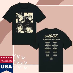 kenny Gorillaz Merch Store The Mountain Tour T Shirtx