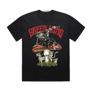Green Lung Merch Store Old English Black Magic Tee