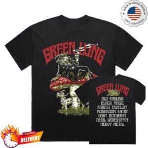 Green Lung Store Merch Store Old English Black Magic Tee