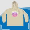 Griz Merch Shop And Griz Slsl Raw Cut Sun Tan Crop Hoodie