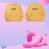 kenny Harry Styles Merch Shop Kiss Disco Yellow Crewneck