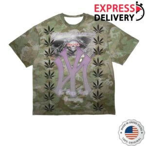 kenny Hauntedstarbucks Merch Store Camo Skull Shirt