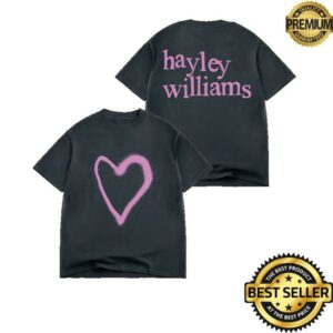 Hayley Williams Merch Store Heart Paint Tee