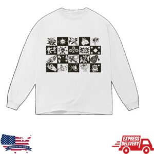 Hayley Williams Merch Store Patchwork Longsleeve Tee