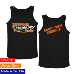 kenny Hooters Merch Store Hooters Racing Oval Logo Ladies Tank Top