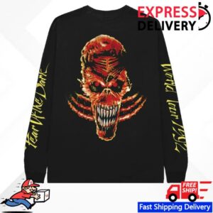 kenny Iron Maiden Merch Store Shop Im50 Fear Of The Dark Longsleeve Tee