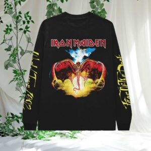kenny Iron Maiden Merch Store Shop Im50 Fear Of The Dark Longsleeve Teev