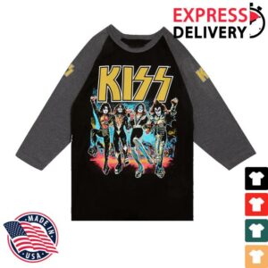 kenny Kiss Store Merch Destroyer 50Th Anniversary Raglan