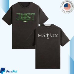 kenny Kith Merch Store Kith For The Matrix Just Us Vintage Tee