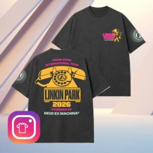 kenny Linkin Park Merch Store Deus Web Exclusive Black Teev