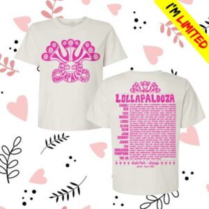kenny Lollapalooza Store Merch Lolla Guide Lineup Boxy Teev