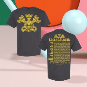 kenny Lollapalooza Store Merch Lolla Guide Lineup Teee