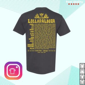 kenny Lollapalooza Store Merch Lolla Guide Lineup Teev