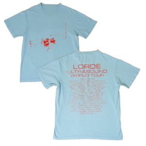 kenny Lorde Store Merch 2025 Blue Sketch Dateback Tee