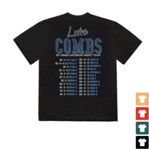 kenny Luke Combs Store Merch Vintage Photo Tour Teee