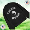 Medium Build Music Store Merch Shop Cuerpo Medio Black Crewneck