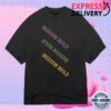 Medium Build Music Store Merch Shop Takeaways Black T-Shirt