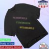 Medium Build Music Store Merch Shop Takeaways Black T-Shirt
