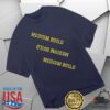 Medium Build Music Store Merch Shop Takeaways Navy T-Shirt
