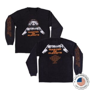 kenny Metallica Merch Shop Master Of Puppets Long Sleeve Shirt