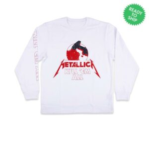 kenny Metallica Merch Store Kill Em All Long Sleeve Shirt