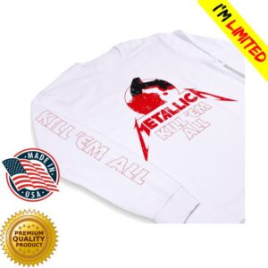 kenny Metallica Merch Store Kill Em All Long Sleeve Shirtv