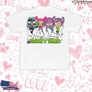 kenny Mollysantana Merch Store Molly White Tee