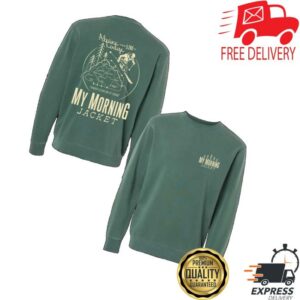 kenny My Morning Jacket Merch Store Trail Map Crewneck Sweatshirtv