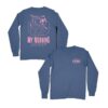 kenny My Morning Jacket Merch Store Trail Map Longsleeve Tee
