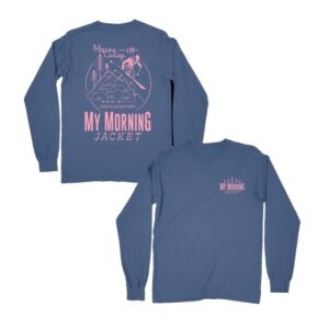 kenny My Morning Jacket Merch Store Trail Map Longsleeve Tee