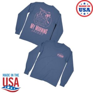 kenny My Morning Jacket Merch Store Trail Map Longsleeve Teev
