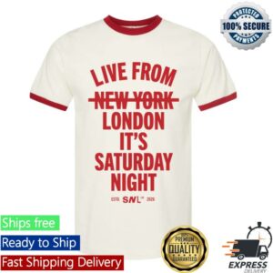 kenny Nbc Store Snl Uk Live From London Ringer Tee