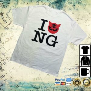 kenny Ngngng Merch Store I Love Ng White Teev