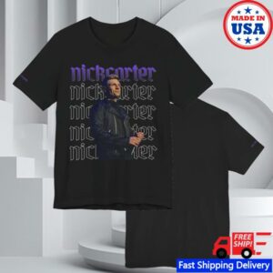 Nick Carter Merch Store Live Life Tragedy Live Show Photo T-Shirt